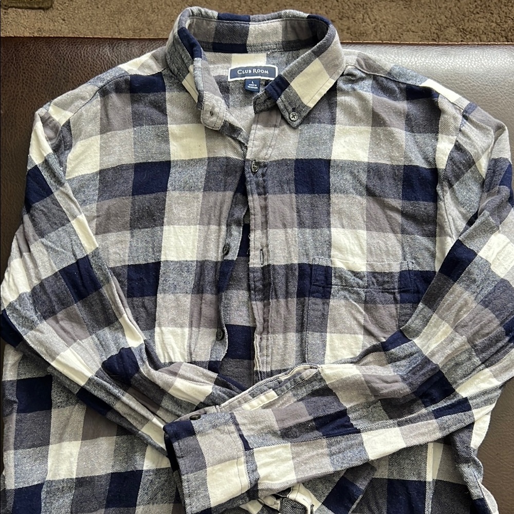 Men’s Flannel, Size L